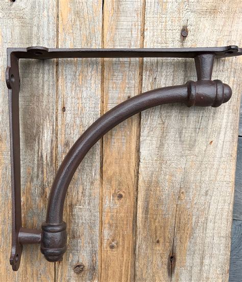 rustic farmhouse shelf brackets